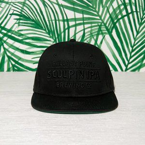 Ballast Point 'Sculpin IPA' Black Snapback